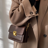 Ndyad popular niche high-end versatile single-shoulder small square bag messenger bag for women HZ1024