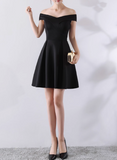 Ndyad Off Shoulder Dress Elegant Banquet Dress HZ1024