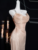 Ndyad satin long prom dress, formal dress HZ1024