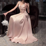Ndyad A-line suspender dress high-end temperament dress HZ1024