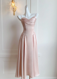Ndyad A-line suspender dress high-end temperament dress HZ1024