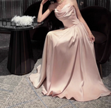 Ndyad A-line suspender dress high-end temperament dress HZ1024