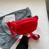 Evafashion crossbody chest bag versatile casual one-shoulder dumpling bag HZ1024