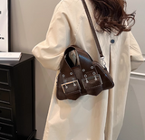 Ndyad shoulder crossbody bag sweet cool hot girl motorcycle style handbag HZ1024