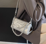 Ndyad fashion shoulder messenger bag niche design triangle bag HZ1024