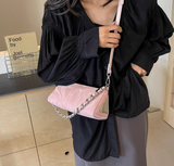 Ndyad fashion shoulder messenger bag niche design triangle bag HZ1024