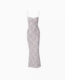 Ndyad Sweetheart Mermaid Lace Spaghetti Strap Long Prom Dress, Party Dress HZ1024