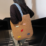 Ndyad bag beach bag handbag large capacity tote bag HZ1024