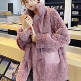 Ndyad Lamb Fur Padded Coat HZ1024