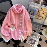 Ndyad outfit loose lazy style sweater HZ1024