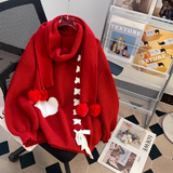 Ndyad outfit loose lazy style sweater HZ1024