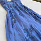 Ndyad Spaghetti Straps V-neck Beaded Backless Prom Dresses Party Dresses HZ1024