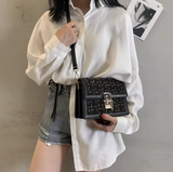 Evafashion niche fashionable versatile shoulder messenger bag HZ1024