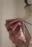Ndyad Mermaid One Shoulder Satin Beaded Sequin Long Prom Dress Bridalmaid Dress HZ1024