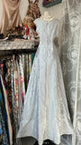 Ndyad A-Line Satin Long Prom Dress HZ1024