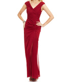 Ndyad Midnight Blue Mermaid Gown ??V Neck Pretty Prom Dress for Events&Party HZ1024