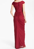 Ndyad Midnight Blue Mermaid Gown ??V Neck Pretty Prom Dress for Events&Party HZ1024