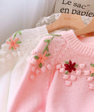 Ndyad Flowers Long Sleeve Sweater HZ1024