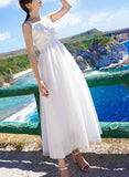 Evafashion A Line Tulle Dress Summer Dress HZ1024