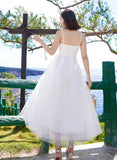 Evafashion A Line Tulle Dress Summer Dress HZ1024