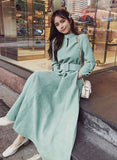 Evafashion A Line Autumn Dress HZ1024
