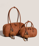 Evafashion autumn and winter retro frosted shoulder bag HZ1024