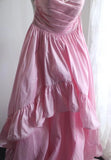 Ndyad Spaghetti Strap Satin Long Bridesmaid Dress Birthday Quinceanera Dress Prom Dress HZ1024