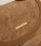 Evafashion autumn and winter niche design saddle bag retro versatile hand-held shoulder messenger bag HZ1024