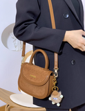 Evafashion autumn and winter niche design saddle bag retro versatile hand-held shoulder messenger bag HZ1024