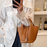 Ndyad fashion simple bucket bag HZ1024