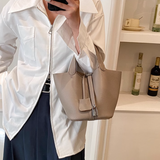 Ndyad fashion simple bucket bag HZ1024