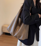 Evafashion and winter fashion simple high-end shoulder bag casual versatile large capacity tote bag HZ1024