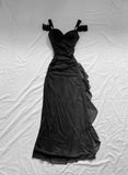 Ndyad Party Dresses Under $160??Elegant Purple Glitter Ruffled Chiffon Prom Dresses HZ1024