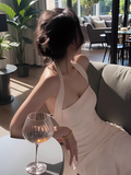 Ndyad style backless halter neck dress HZ1024