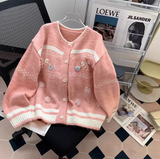 Ndyad Jacquard Crew neck Cardigan HZ1024