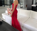 Ndyad Lilac Dresses Gowns Evening Dresses Spaghetti Straps Long Prom Dress Satin Formal Party Dress HZ1024