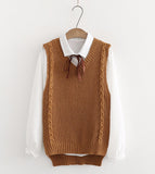Ndyad Preppy Sleeveless Sweater HZ1024