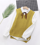 Ndyad Preppy Sleeveless Sweater HZ1024