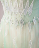 Ndyad Fairy Style Ball Gown for Birthday&Quinceanera-Sparkling Diamond A-line Tulle Evening Dress HZ1024