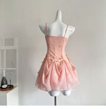 Ndyad Pink Short Prom Dress with Various Styles for Birthday&Party HZ1024