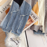 Ndyad patchwork long-sleeved women's sweater HZ1024