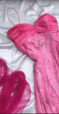 Ndyad Princess Style Beaded Chiffon Prom Dress for Party Glitter 90s Retro A-Line Evening Gown HZ1024