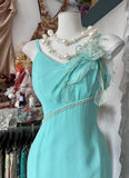 Ndyad Mint Green Spaghetti Strap Chiffon Lace Bodycon Prom Dress Elegant Party Dress HZ1024