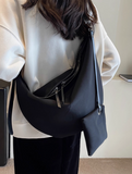 Ndyad fabric single shoulder saddle bag casual versatile messenger bag HZ1024