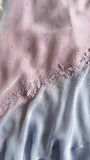 Ndyad Purple Spaghetti Straps Sheath Sparkling Beaded Chiffon Short Prom Dresses Applique Party Dresses HZ1024
