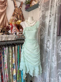 Ndyad Asymmetrical Neck SheathChiffon Ruffled Short Style Homecoming Dresses Sweet Party Dresses HZ1024