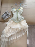 Ndyad Spaghetti Straps A-Line Homecoming Dresses Sweet Lace Short Prom Dress HZ1024