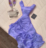Ndyad Pink A-Line Chiffon Party Dresses HZ1024