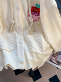 Ndyad loose hooded cardigan sweater HZ1024