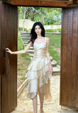 Ndyad Spaghetti Straps 16th Birthday Outfits Chiffon A-Line Short Prom Dresses Sweet Homecoming Dress HZ1024